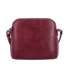 Le-Sands vínová kabelka crossbody 7712 BO