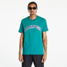 Champion Tričko Crewneck T-Shirt Bottle Green S S Zelená