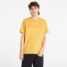 Champion Tričko Crewneck T-Shirt Yellow L Žlutá