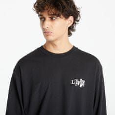 Levis Tričko Skate Graphic Box Tee Black S S Černá