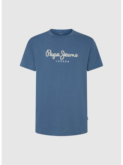 Pepe Jeans Modré pánské tričko Pepe Jeans