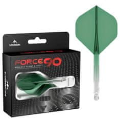 Mission Letky Force 90 - Gradient - Standard No2 - Short - Green F4477