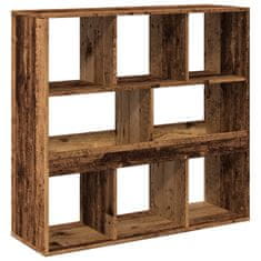 Vidaxl Dělicí stěna old wood 100 x 33 x 94,5 cm kompozitní dřevo