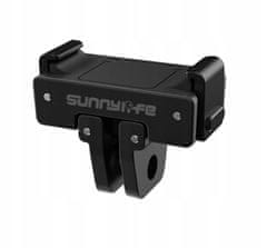 Sunnylife Uchycení Držák Rychlospojka na GoPro a 1/4" závit pro DJI Osmo Pocket 3