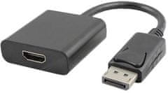 PremiumCord PremiumCord adaptér DisplayPort - HDMI Male/Female, support 3D, 4K*2K@60Hz, 20cm - zánovní