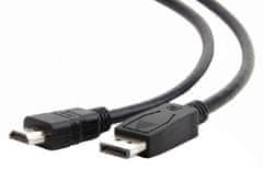 Gembird CABLEXPERT kabel DisplayPort na HDMI, M/M, 3m