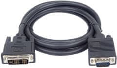 PremiumCord DVI-VGA kabel 2m