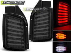 TUNING TEC  Zadní světla VW T5 04.2003-2009 / 2010-2015 kouřové LED TRANSPORTER