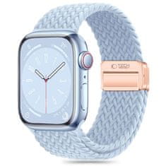 Tech-protect Nylon Mag řemínek na Apple Watch 42/44/45/49mm, baby blue