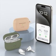 Tech-protect Silicone Hook pouzdro na Apple AirPods Pro 1 / 2, šedé