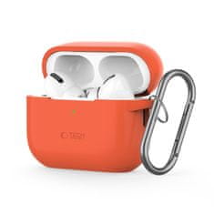 Tech-protect Silicone Hook pouzdro na Apple AirPods Pro 1 / 2, oranžové