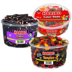 Haribo Haribo Lakritz Mix Sada lékořicových bonbonů 3 ks