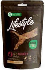 Nature's Protection Cat snack Lifestyle mini králičí plátky 75 g