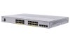 CBS250-24PP-4G-EU 24-port GE Smart Switch, 24x GbE RJ-45, 4x 1G SFP, PoE+ 100W