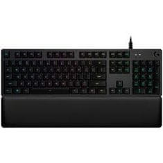 Logitech G513 CARBON LIGHTSYNC RGB Mechanical Gaming Keyboard, GX Brown-CARBON-US INT'L-USB-INTNL-TACTILE