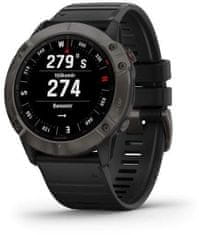 Garmin fenix6X Sapphire, GrayDLC/Black Band