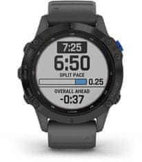 Garmin fenix6 PRO Solar, Black/Slate Band