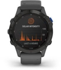 Garmin fenix6 PRO Solar, Black/Slate Band