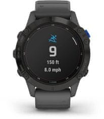 Garmin fenix6 PRO Solar, Black/Slate Band