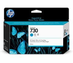 HP 730, P2V62A, 130ml, azurová