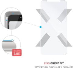FIXED ochranné tvrzené sklo pro iPhone 12 mini, čirá