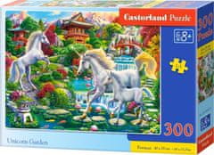 Castorland Puzzle Zahrada jednorožců 300 dílků