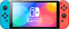 Nintendo Switch – OLED Model, červená/modrá