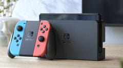 Nintendo Switch – OLED Model, červená/modrá