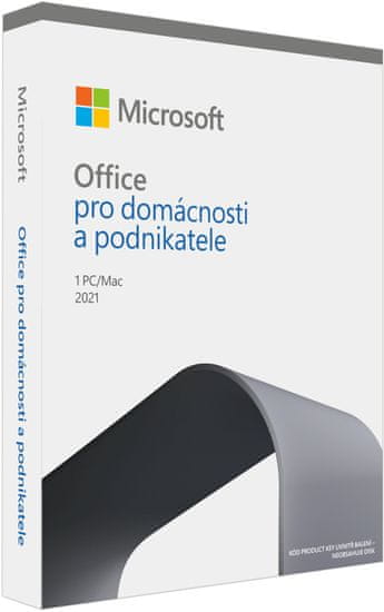 Microsoft Office 2021 pro domácnosti a podnikatele, bez média