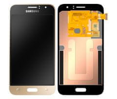 Samsung Samsung originální LCD a dotyková vrstva pro Galaxy J1 (2016) J120 - zlatá 