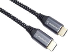 PremiumCord kabel ULTRA HDMI 2.1, 8K@60Hz, zlacené konektory, 1m