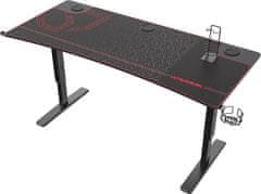 Ultradesk Cruiser, černý/červený