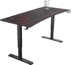 Ultradesk Cruiser, černý/červený