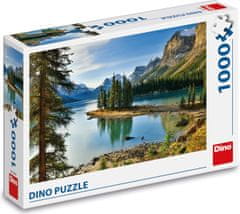 Dino Puzzle Jezero Maligne 1000 dílků