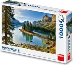 Dino Puzzle Jezero Maligne 1000 dílků