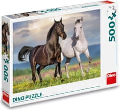 Dino Puzzle Zamilovaní koně 500 dílků