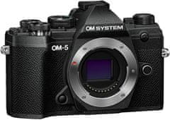 OM Systems OM SYSTEM OM-5, černá - rozbaleno