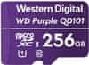 Western Digital WD Micro SDXC Purple Class 10 - 256GB, fialová