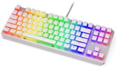 Endorfy Thock TKL Pudding White Blue, Kailh Blue, US