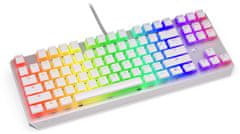 Endorfy Thock TKL Pudding White Blue, Kailh Blue, US