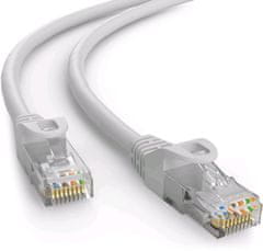 C-Tech kabel UTP, Cat6, 25m, šedá