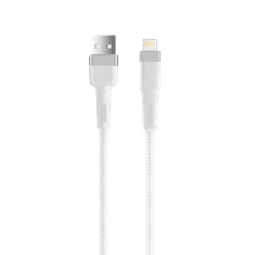 setty. USB kabel USB - Lightning 1,2 m 2A KNA-L-1.220 bílý (GSM171577)