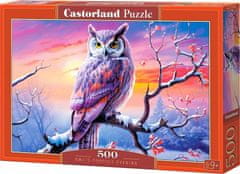 Castorland Puzzle Dokonalý večer se sovou 500 dílků