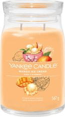 Yankee Candle Vonná svíčka Signature ve skle velká Mango Ice Cream 567g