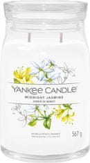 Yankee Candle Vonná svíčka Signature ve skle velká Midnight Jasmine 567g