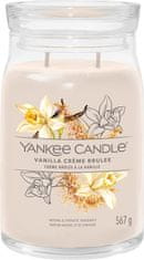 Yankee Candle Vonná svíčka Signature ve skle velká Vanilla Creme Brulee 567g