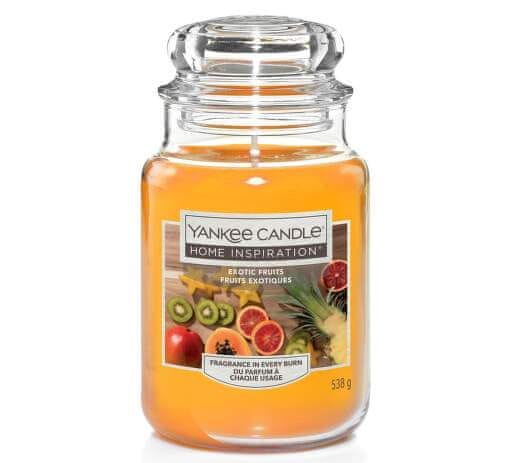 Yankee Candle Vonná svíčka Classic ve skle velká Exotic Fruits 538 g