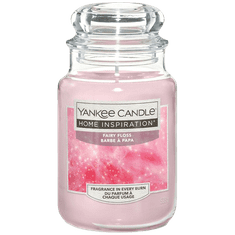 Yankee Candle Vonná svíčka Classic ve skle velká Fairy Floss 538 g