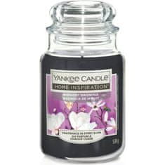 Yankee Candle Vonná svíčka Classic ve skle velká Midnight Magnolia 538 g