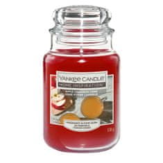 Yankee Candle Vonná svíčka Classic ve skle velká Apple Cinnamon Cider 538 g